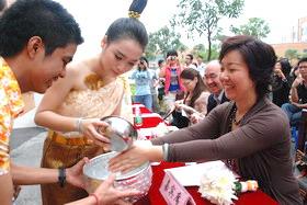 Songkran Festival marked in SCUT