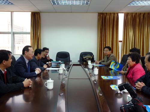 President of Dr. Sun Yat-sen Foundation for Peace and Education Visit HZU