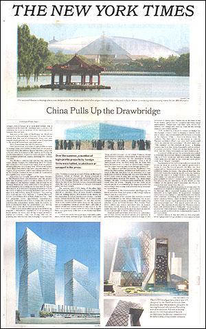 China Pulls Up the Drawbridge