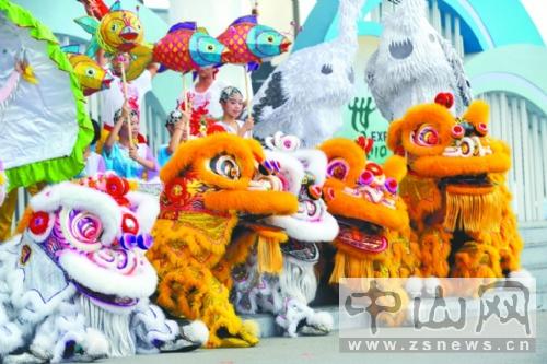 Rehearsal of intangible cultural heritage received intense popularity