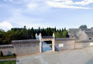 Travel of cemetery park of the bridge that Zheng is stiff  Taizhou of China