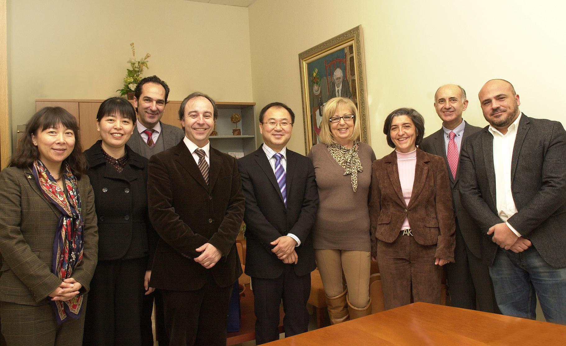 Delegation of CUC Visited Spanish Universities and Related Organizations