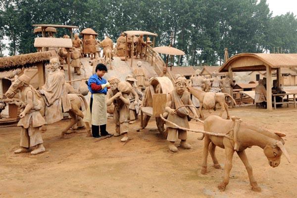 History in clay at Qingming Festival