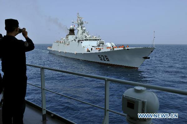 China's 8th escort flotilla takes over mission in Golf of Aden