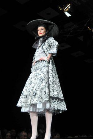 Slava Zaytsev collection diplayed at Russian Fashion Week