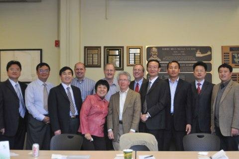 China Logistics Higher Education Delegation Headed by SMU Vice President Huang Youfang visited US