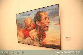 China Oil Painting exhibition is on display