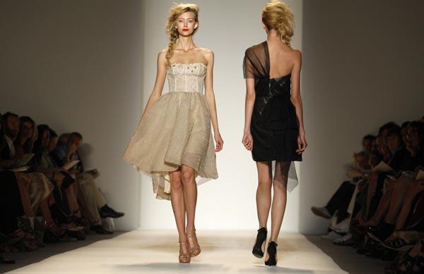 Lela Rose Spring 2011 collection displayed at NY Fashion Week