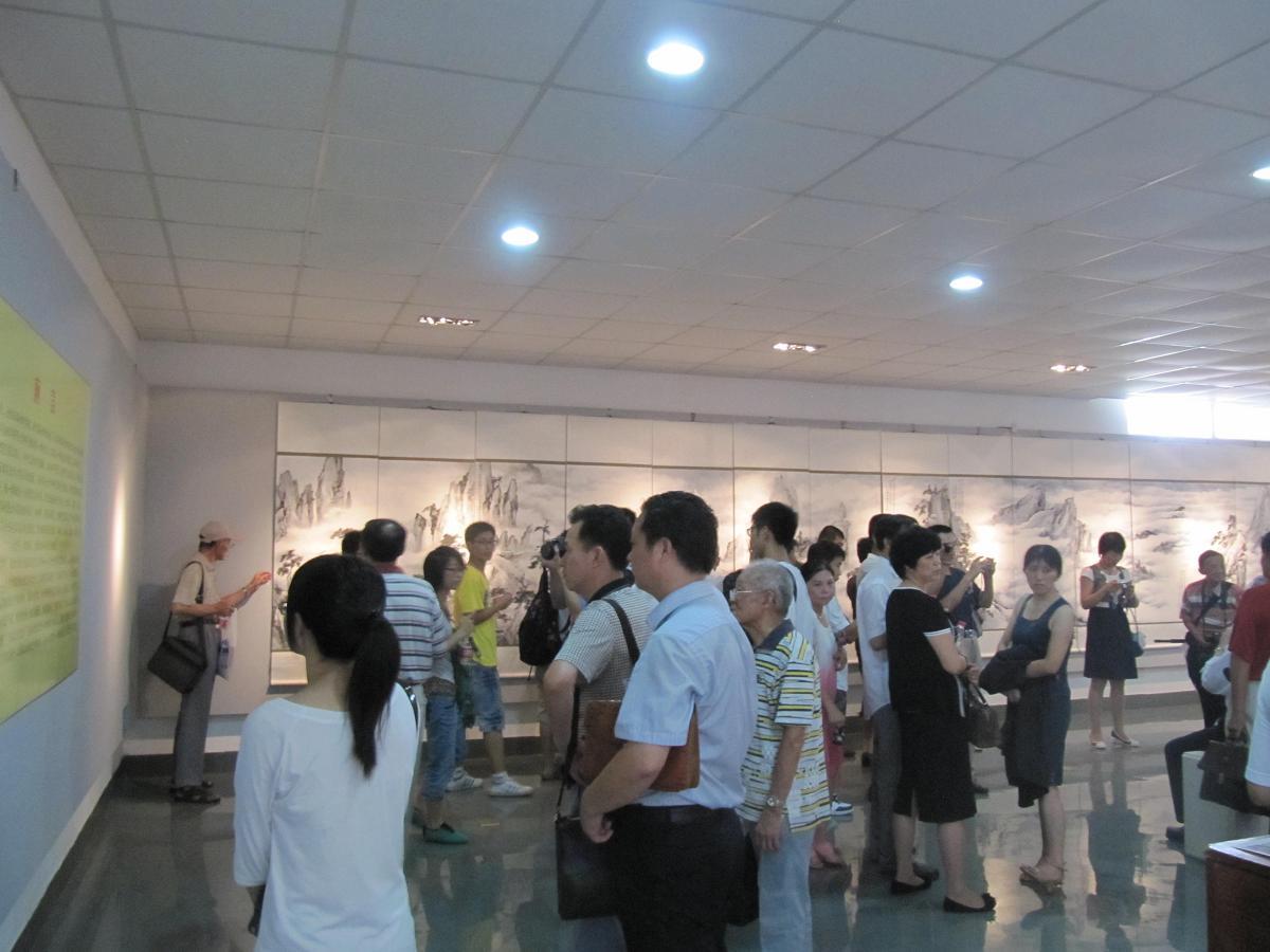 The Painting Exhibition Opening Ceremony for Prof. I-Hsiung Ju