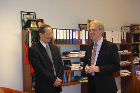Prof. Yu Shicheng, President of SMU Visited Hogeschool Zeeland