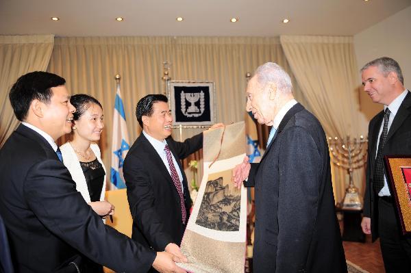 Israel's President Meets Guangdong Governor