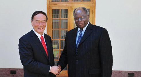 Visiting Chinese Vice Premier Gives Suggestions on China-Kenya Pragmatic Cooperation