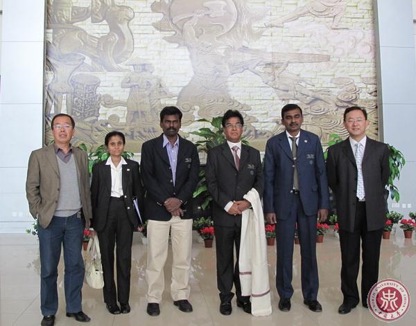 President Zhang Wendong Meets Delegation from VEL TECH TECHNICAL UNIVERSITY, India