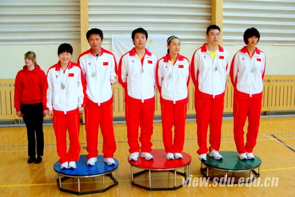 SDU              Table Tennis Team Won Championship in the World University Games