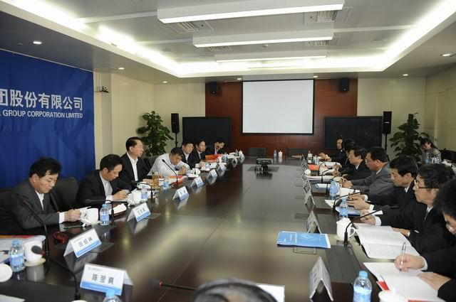 Zhu Yongpeng, GM of China Guodian Corporation, came to China Longyuan to make an investigation