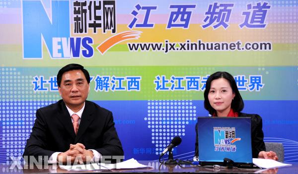 Li Anze accepted the interviewee of Jiangxi Channel of Xinhuanet