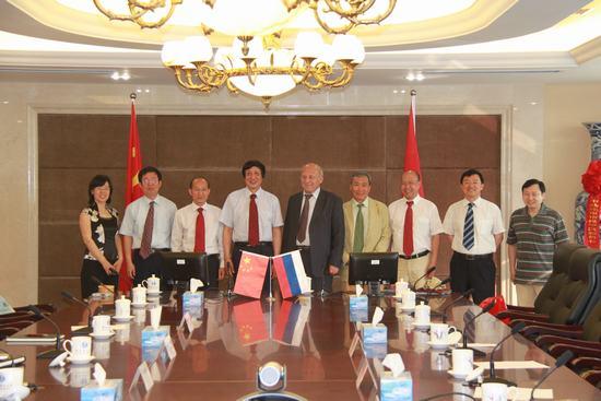 President of Novosibirsk State Technical University, Russia Visited NCEPU