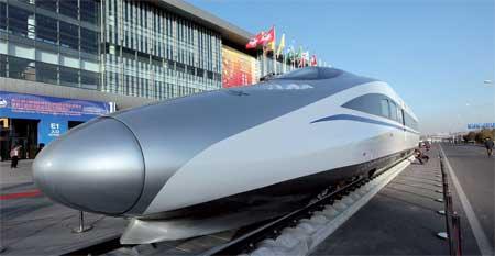 Chinese rail lays tracks to US
