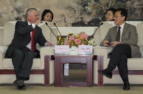 Avraham Nir, Israel Consul General in Guangzhou visits SCUT