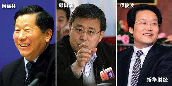 Top financial officials changed in major reshuffle