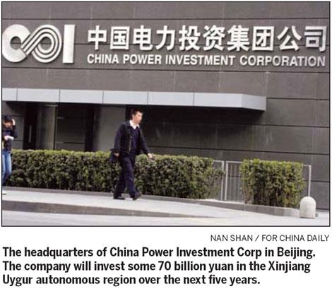 Xinjiang set for US$11b in CPIC investments