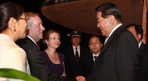 China's Top Political Advisor Starts Visit to Australia
