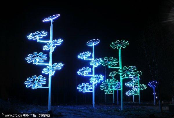 World's largest solar powered optical sculptures park opens