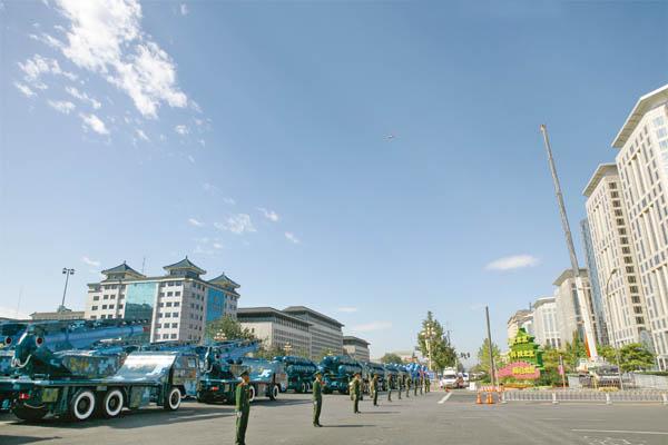 ZOOMLION Witness National Day's Military Parade