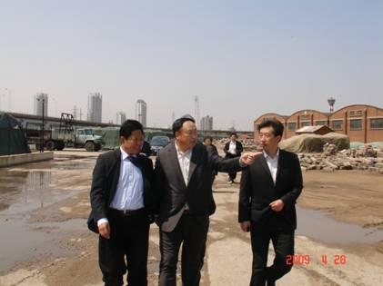 Vice President Dong Jianjun Visits SINOTRANS Qinhuangdao Co.