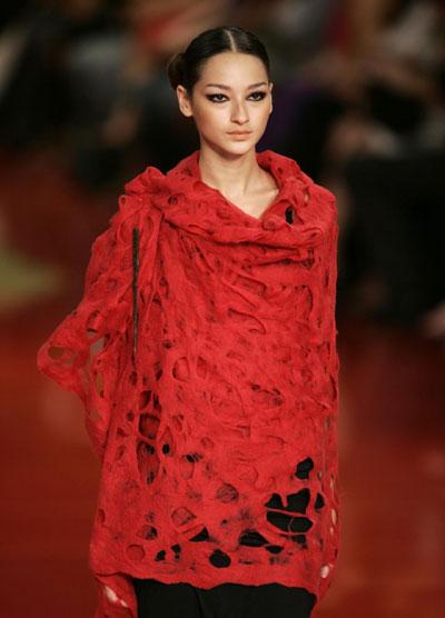 Mara Mac's 2009 autumn/winter collection during the Fashion Rio Show