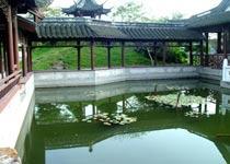 Mei Lanfang travels in the park  Taizhou of China