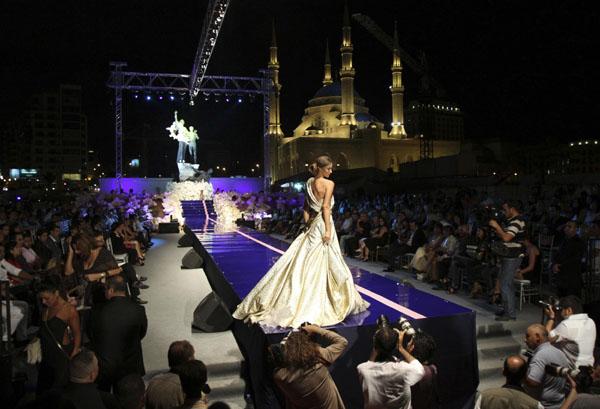 Elegant creations of Tony Yaacoub displayed in Beirut