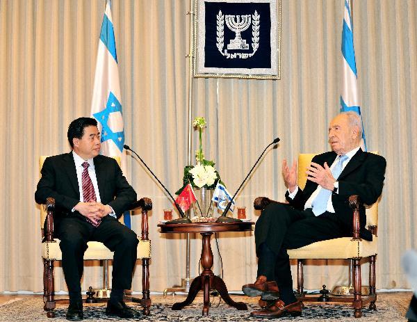 Israel's President Meets Guangdong Governor