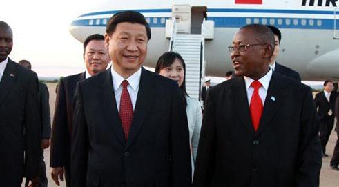 Chinese Vice President Arrives in Botswana for Official Visit