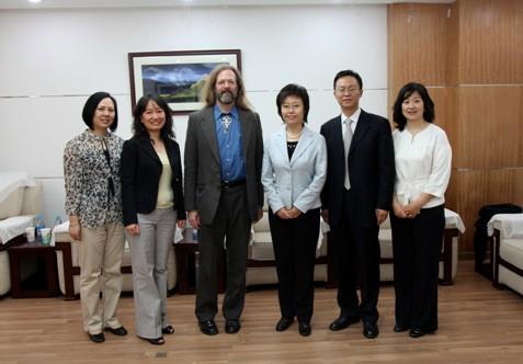 Dean of Global and Intercultural Research Center, University of Michigan, Visited CUC