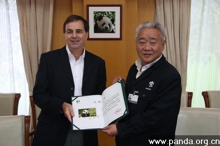 Loving the Giant Panda Forever- ON Semiconductor cares about giant panda for 10 years