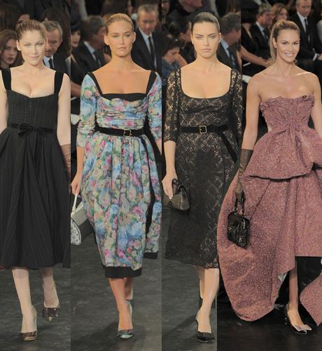 Paris Fashion Week Fall 2010: Supermodels Return to the Runway at Louis Vuitton