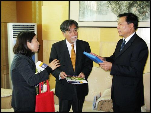Vice President Zhang Jianxiang Met With the Delegation of Japanese Chuo University