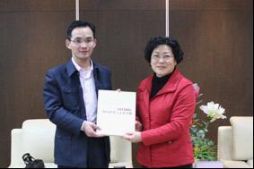 China Scholar Merchant League visits SCUT