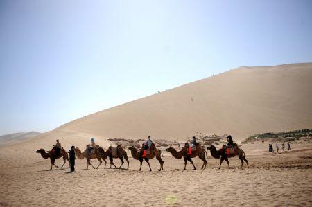 Mysterious scenery of Dunhuang, NW China