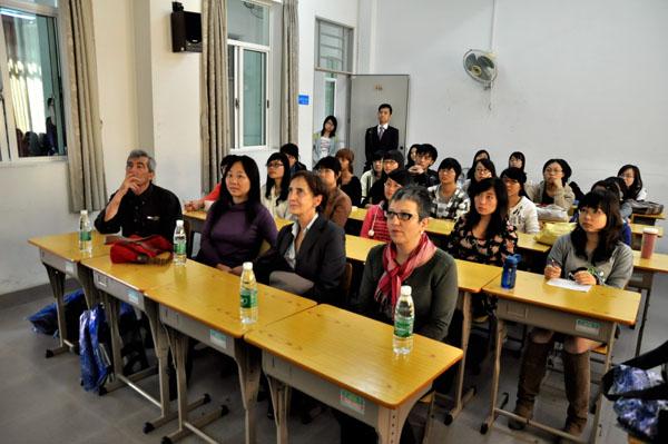 Delegates  from  University  of  Alicante  Visits  GDUFS
