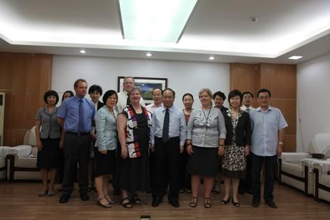 President Su Zhiwu Met with the Delegation from Simon Fraser University of Canada