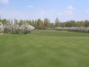 The rural golf club of Beijing travels  Beijing of China