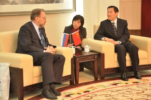 GDUFS  and  Ural  State  University  Discuss  Further  Cooperation