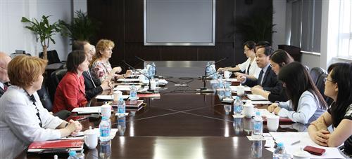 Visit from President of University of Zagreb, Croatia