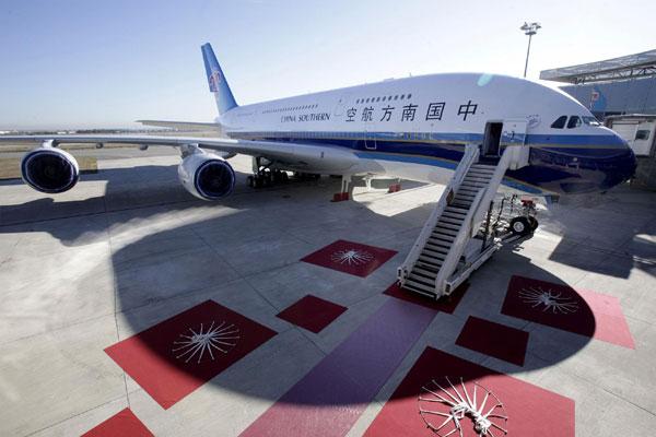 Airbus delivers A380 to China Southern Airlines