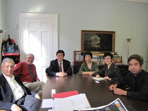 President Wang Younian Visited The State University of New Jersey
