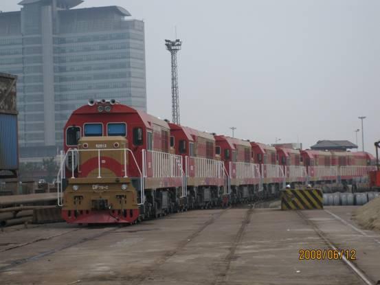 Locomotives shipment to Cuba