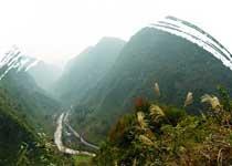 Dark Longshan geological park travels  Western Hunan of China