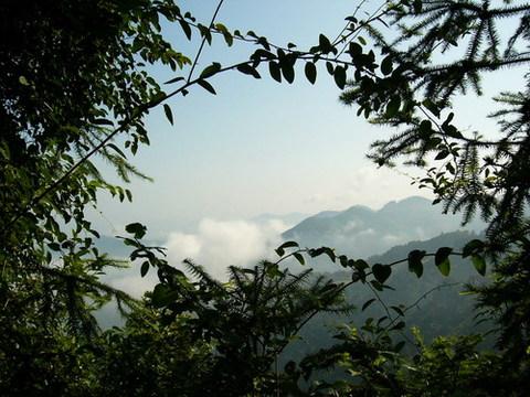 Boundless and indistinct to swing the mountain  Fujian Nan Ping of China